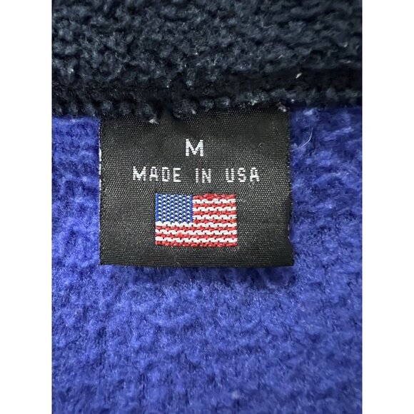 Vail Full Zip Fleece Jacket Size Medium Outdoor Preppy Hiking Vacation‎ Travel - Picture 5 of 14